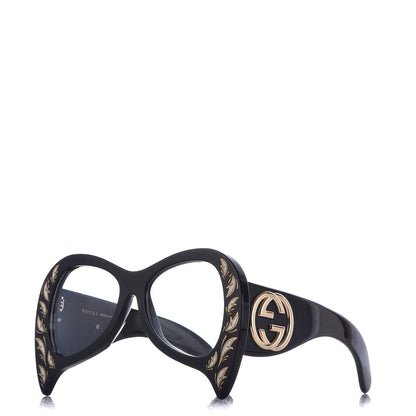 Gucci Pearl Oversized Sunglasses GG0143S Black 1 of 6