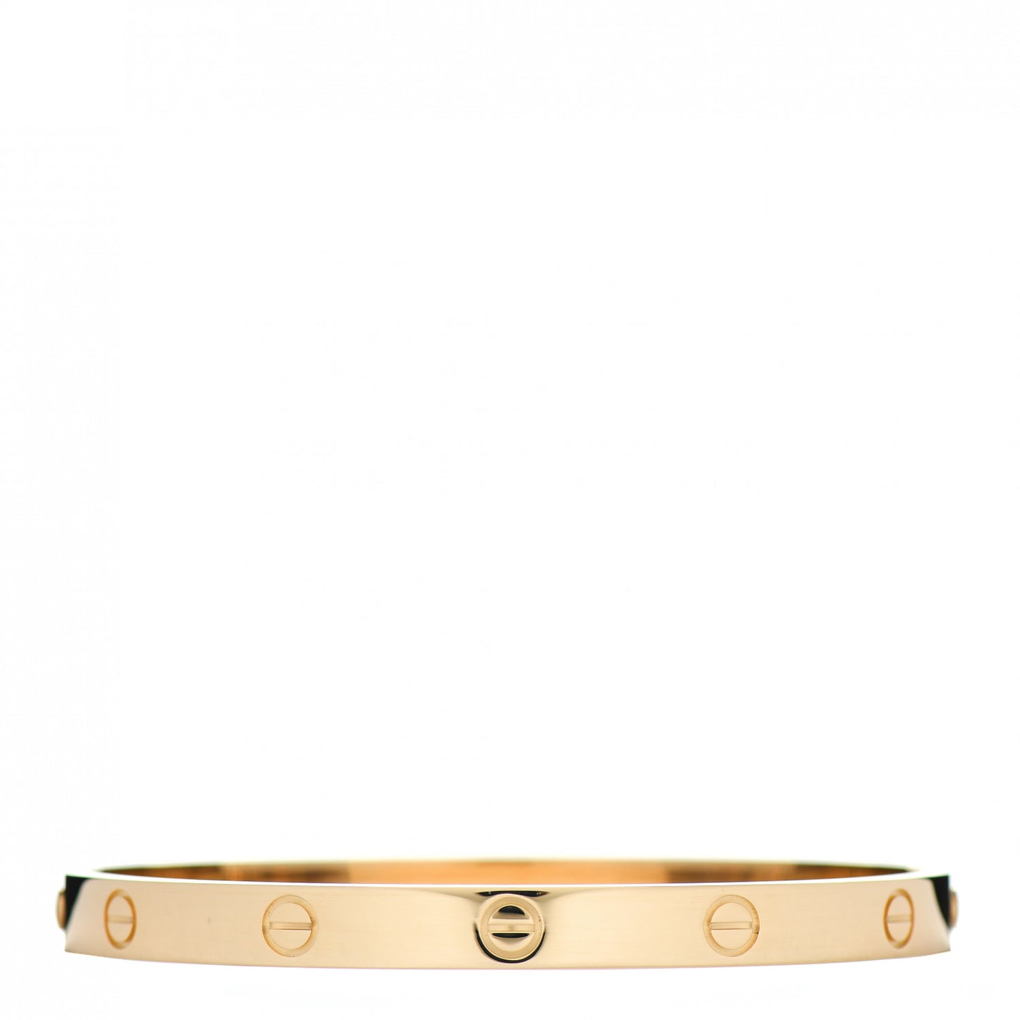 18K Yellow Gold LOVE Bracelet 19