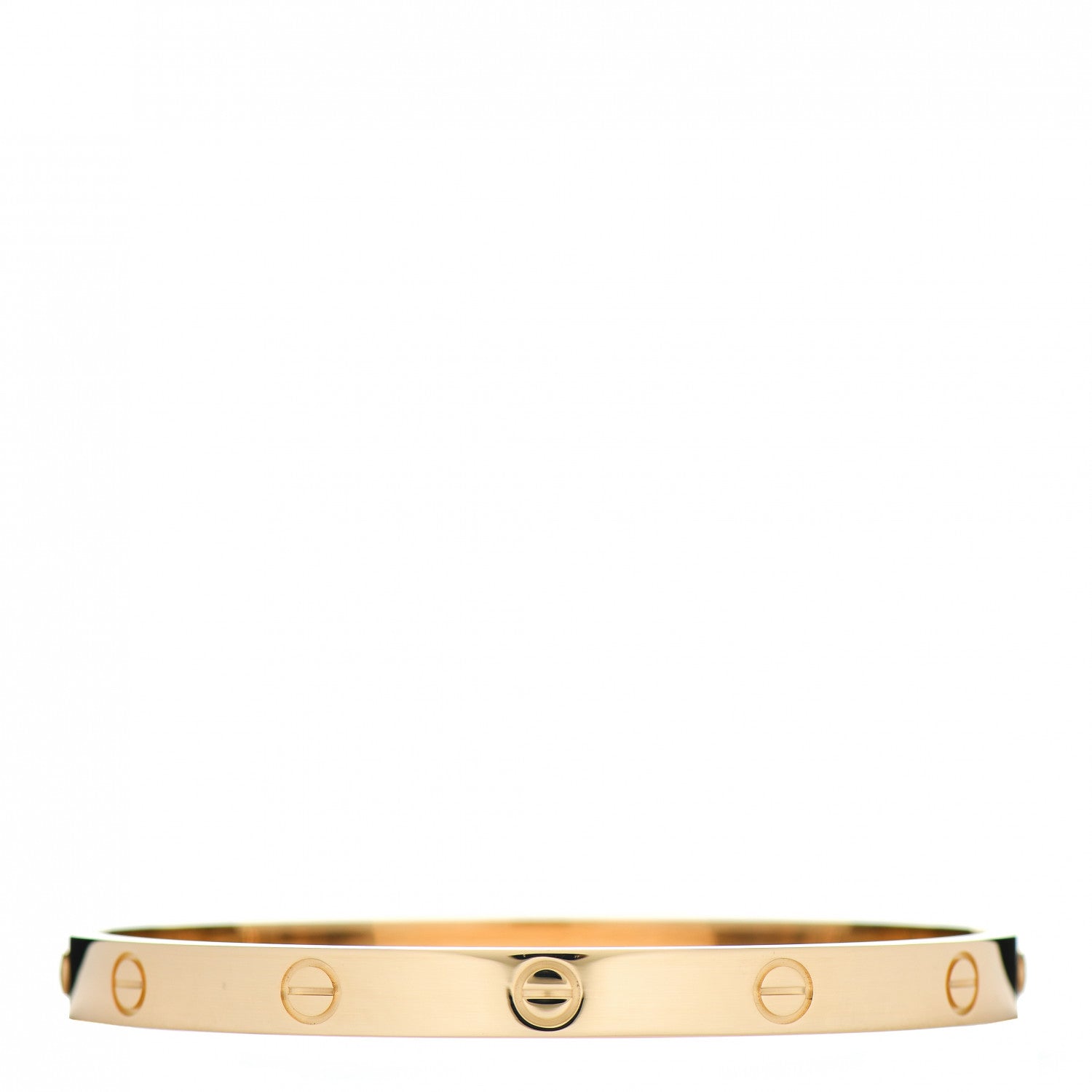 Cartier 18K Yellow Gold LOVE Bracelet 19 3 of 5