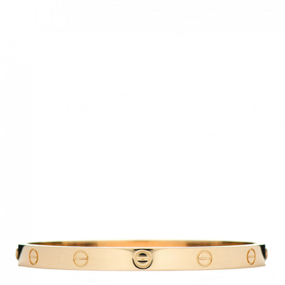 Cartier 18K Yellow Gold LOVE Bracelet 19 3 of 5