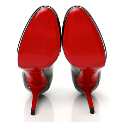 Christian Louboutin Patent New Simple 120 Pumps 37 Black 5 of 7