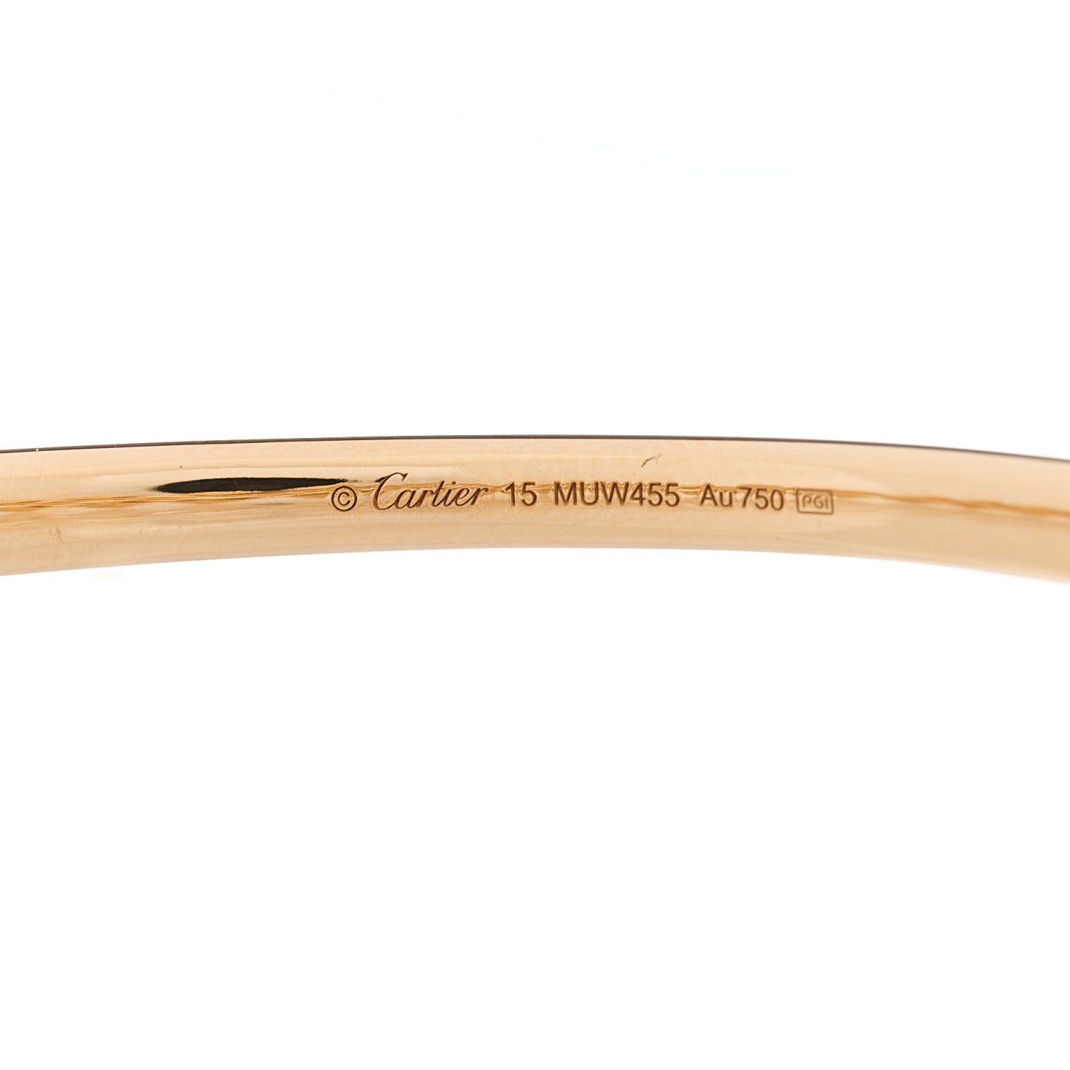 Cartier 18K Pink Gold Large Clash De Cartier Bracelet 15 3 of 4