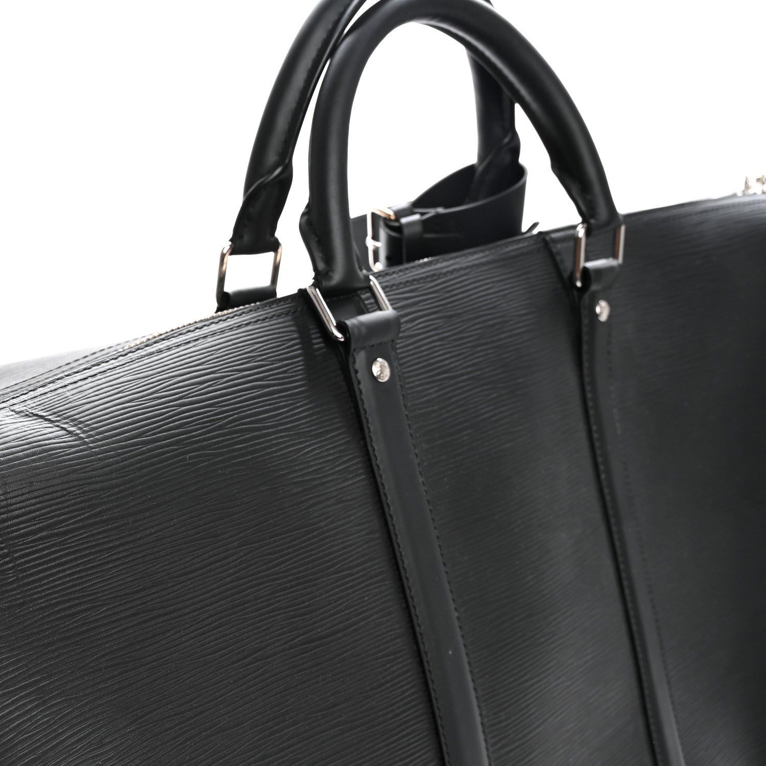 Louis Vuitton X SUPREME Epi Keepall Bandouliere 55 Black 10 of 10