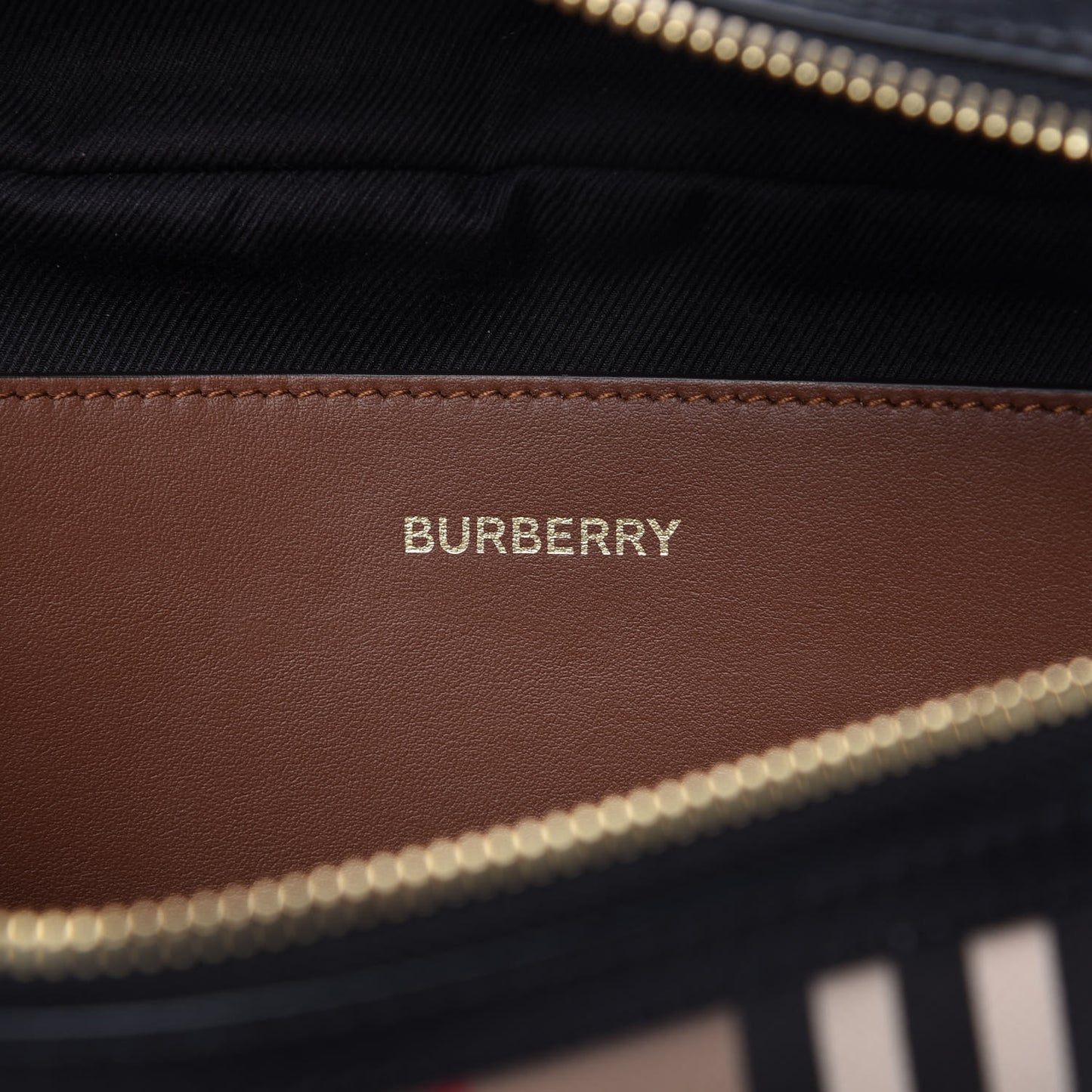 E-Canvas Icon Stripe Sonny Bum Bag Archive Beige