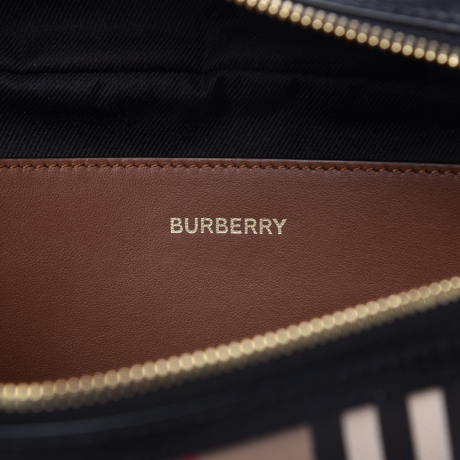 Burberry E-Canvas Icon Stripe Sonny Bum Bag Archive Beige 8 of 9