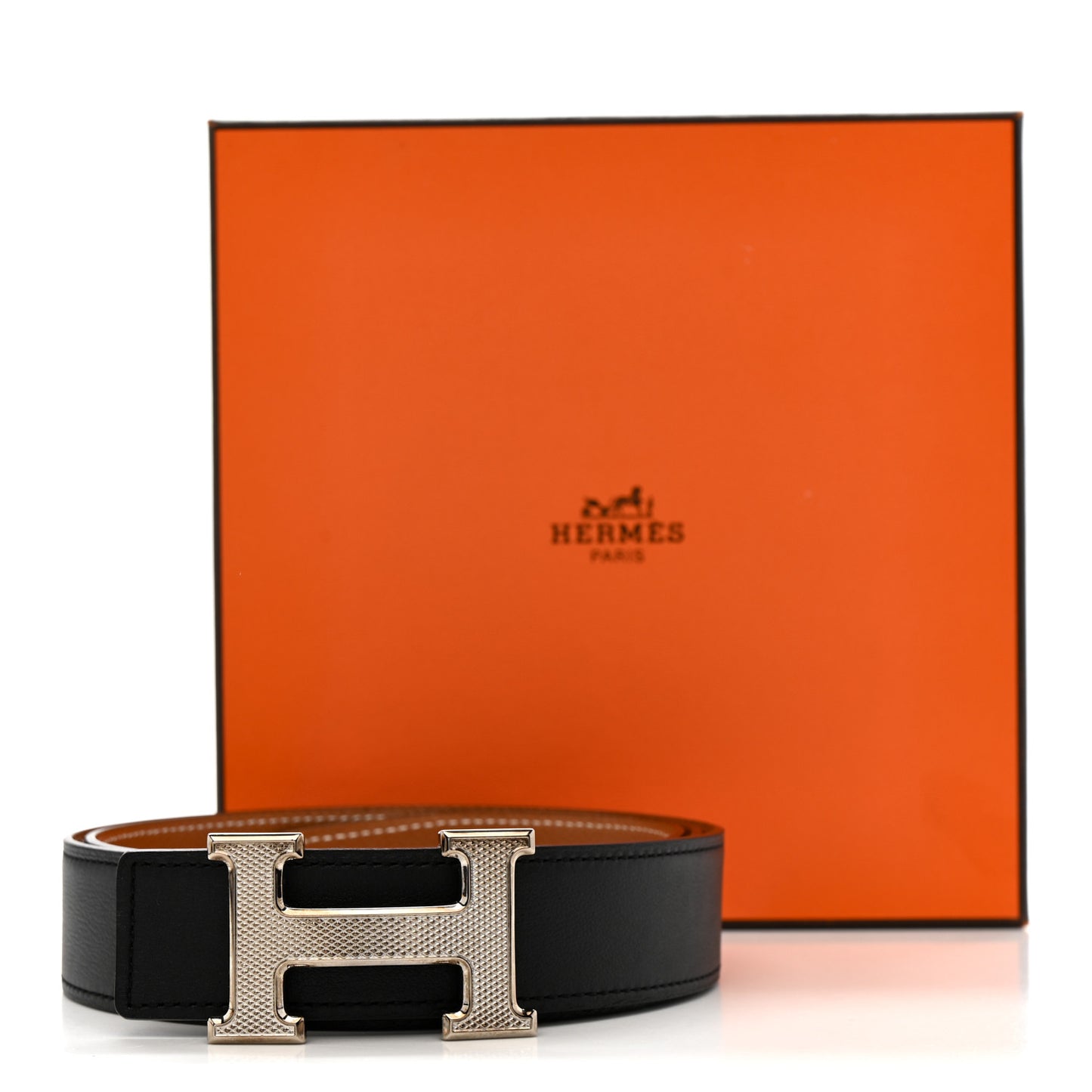 Swift Epsom 32mm Guilloche H Belt 95 38 Black Gold