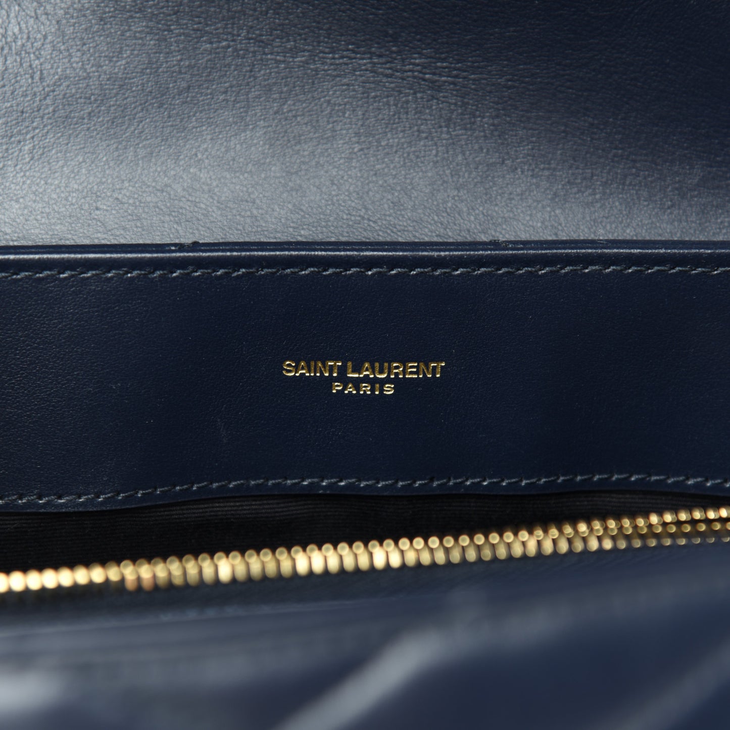 Calfskin Y Quilted Monogram Medium Loulou Chain Satchel Medium Blue