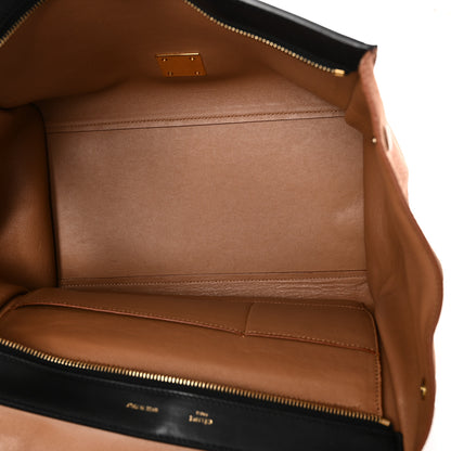Celine Snakeskin Suede Trapeze Brown 5 of 12