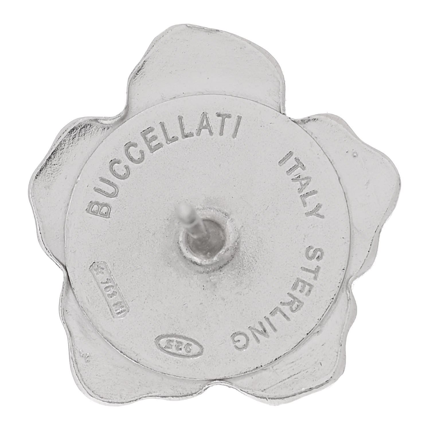 Buccellati Sterling Silver Vermeil Blossoms Gardenia Earrings 4 of 5