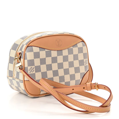 Louis Vuitton Damier Azur Mini Deauville 3 of 9