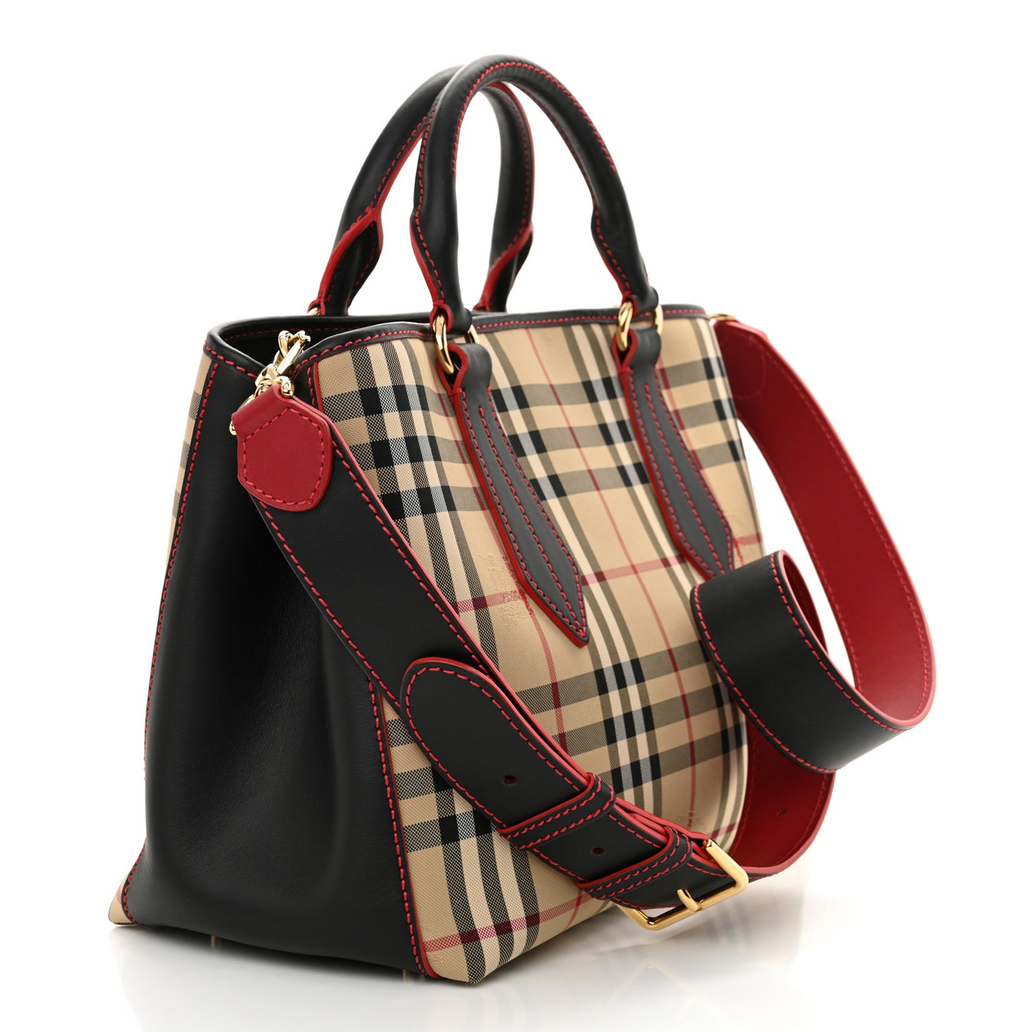 Horseferry Check Medium Ballingdon Tote Honey Black