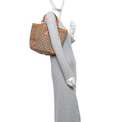 Gucci Monogram Small Abbey Tote Brown 2 of 10