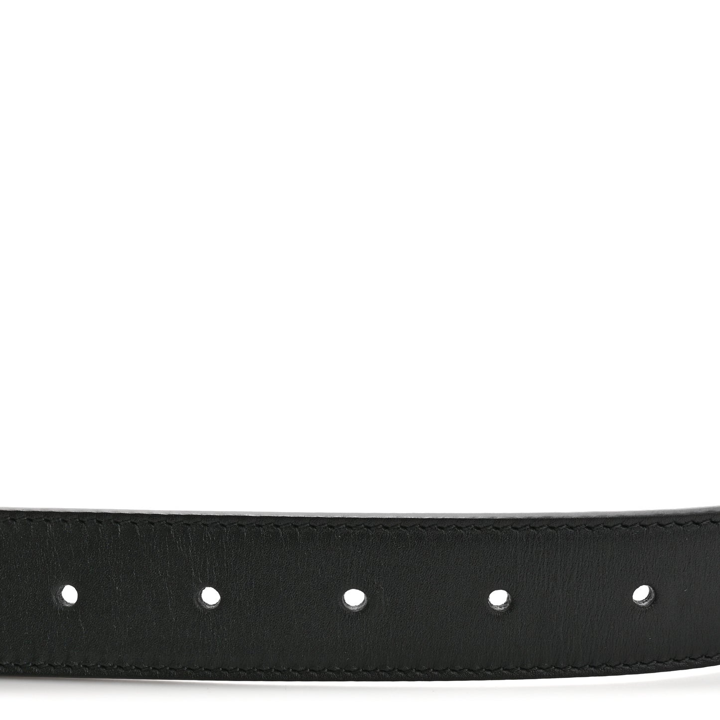 Calfskin Double G Belt 75 30 Black