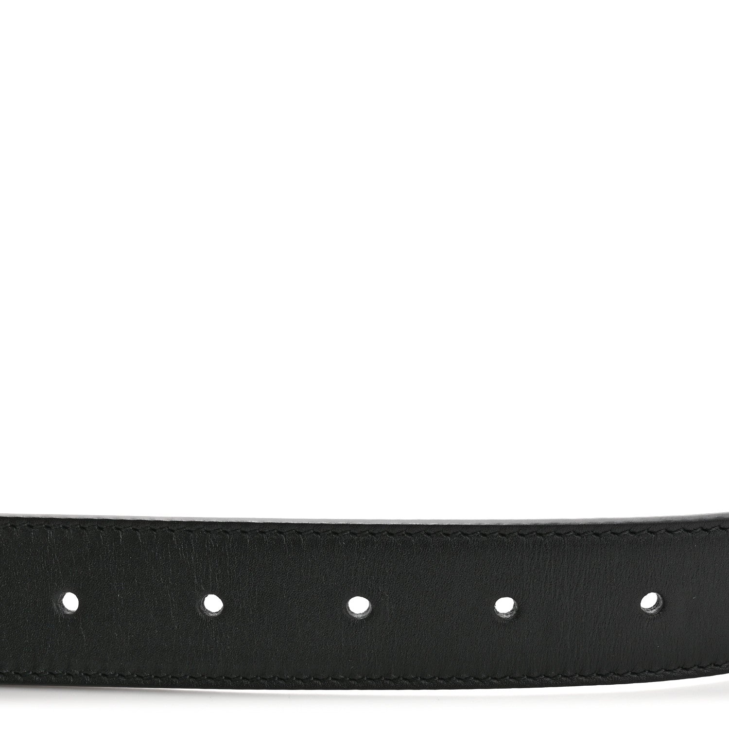 Gucci Calfskin Double G Belt 75 30 Black 3 of 6