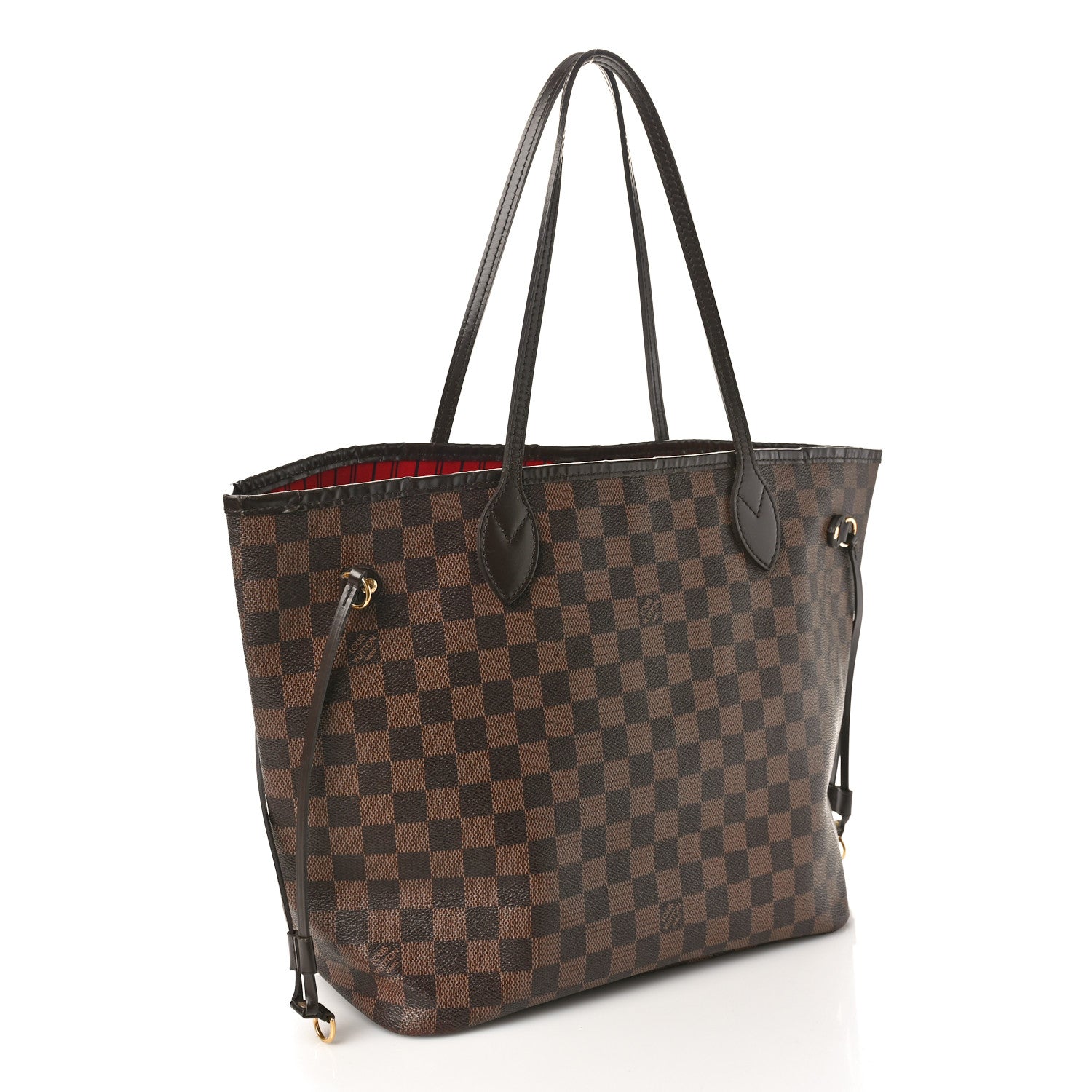 Louis Vuitton Damier Ebene Neverfull MM 2 of 12