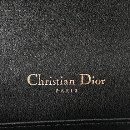 Christian Dior Lambskin Cannage Lady Dior Pouch Black 7 of 10
