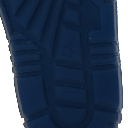 Christian Dior Calfskin Clear Rubber Dior-ID Platform Sneakers 36.5 White Deep Blue 7 of 10