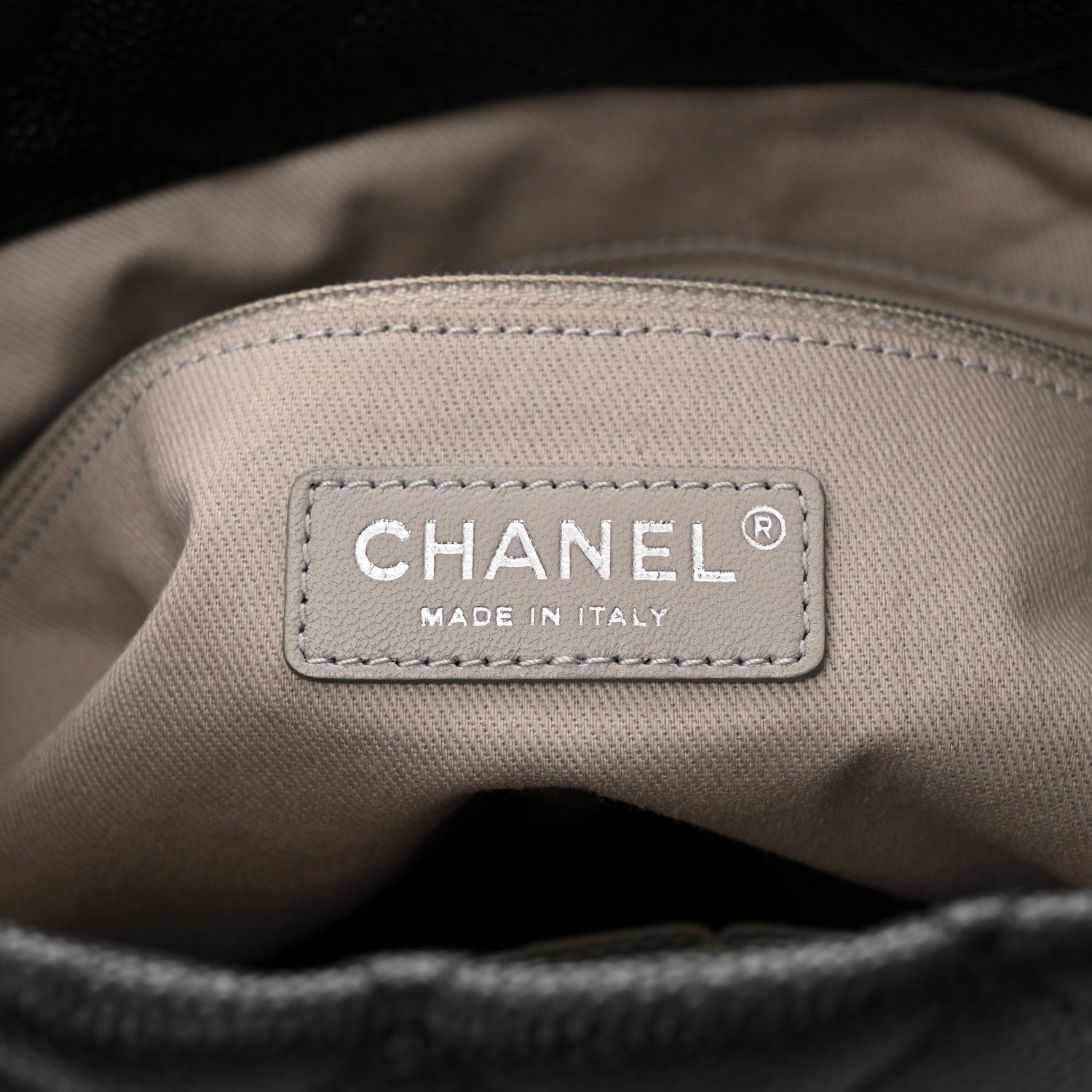 Chanel Caviar Quilted Easy Zip Tote Black 6 of 10