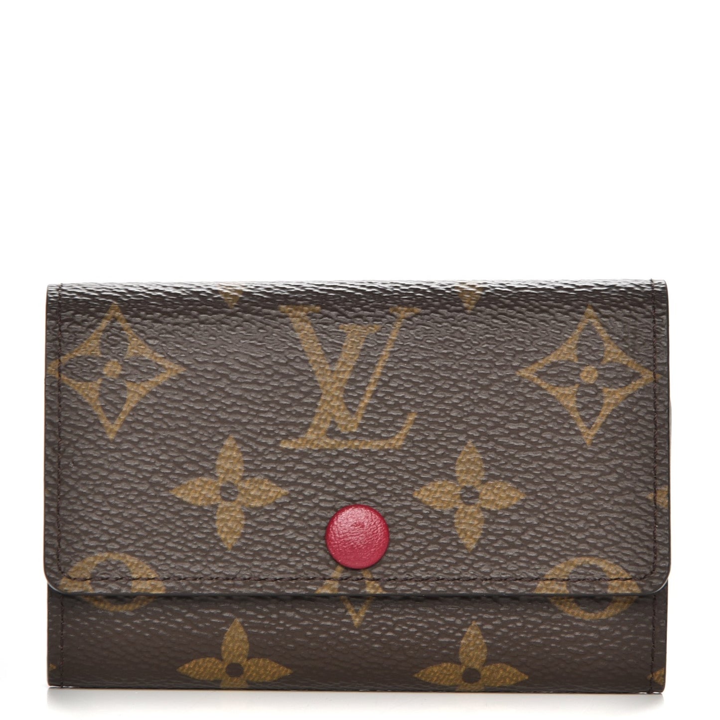 Monogram 6 Key Multicles Holder Fuchsia