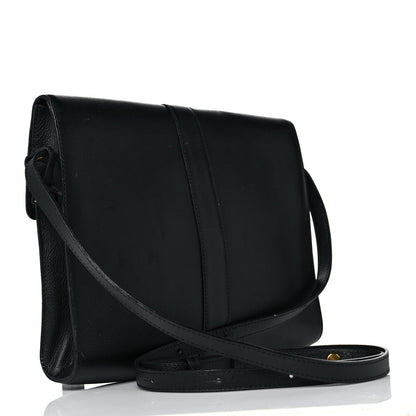 Delvaux Calfskin Crossbody Bag Black 2 of 8