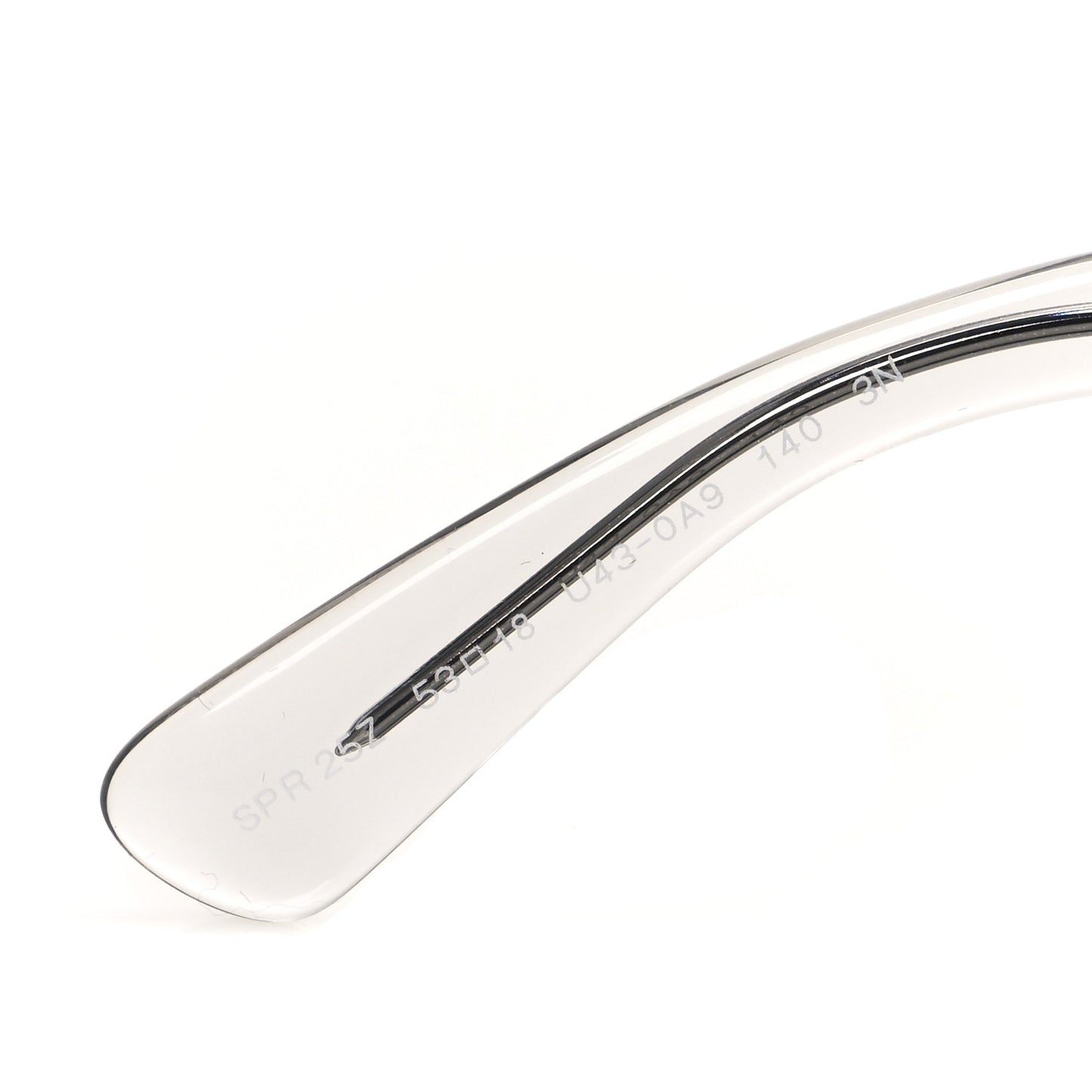 Acetate Sunglasses SPR 25Z Transparent