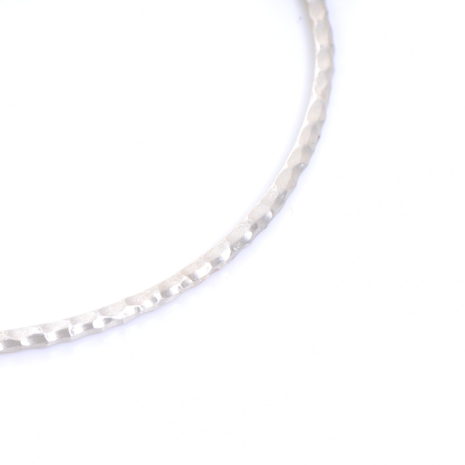 Tiffany Sterling Silver Paloma Picasso Hammered Bangle 3 of 4