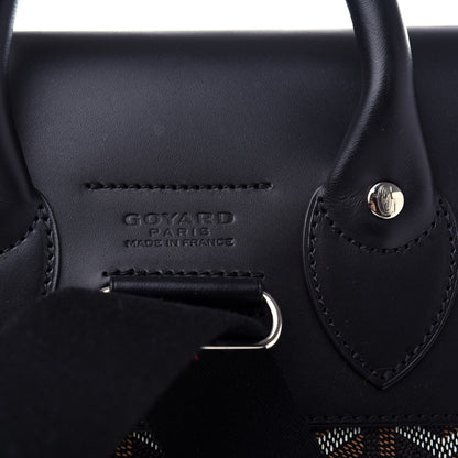 Goyard Goyardine Calfskin Alpin MM Backpack Black 7 of 10