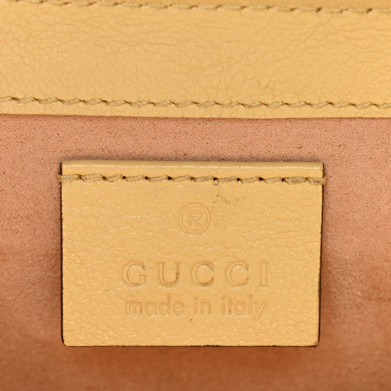 Gucci Vintage Effect Calfskin Matelasse Super Mini Torchon GG Marmont Shoulder Bag Black Beige 6 of 10