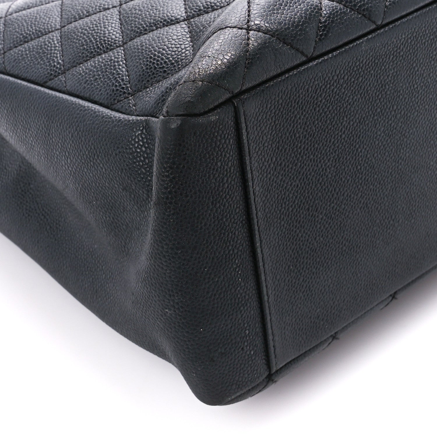Chanel Caviar Quilted Grand Shopping Tote GST Black 9 of 12