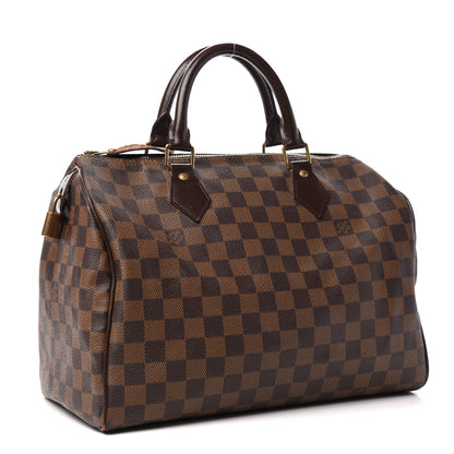 Louis Vuitton Damier Ebene Speedy 30 3 of 10