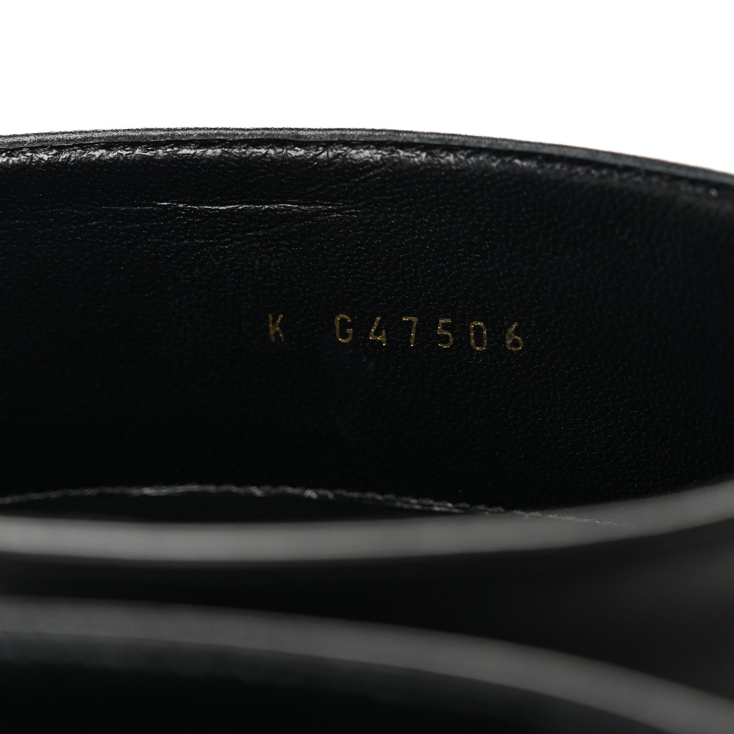 Calfskin CC Buckle High Boots 38 Black