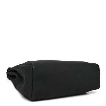 Hermes Toile Vache Calfskin Herbag 30 PM Backpack Black 5 of 10