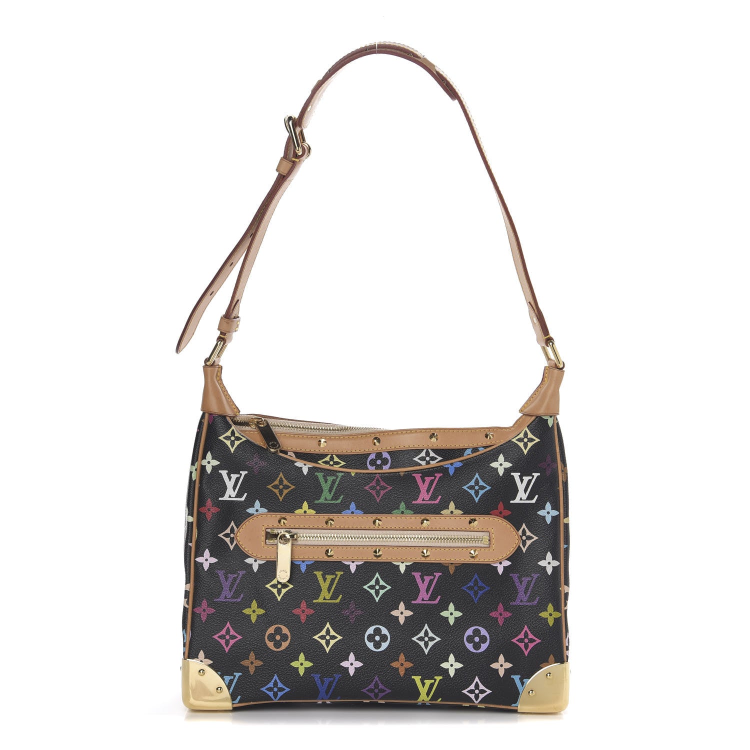 Louis Vuitton Monogram Multicolor Boulogne Black 1 of 9