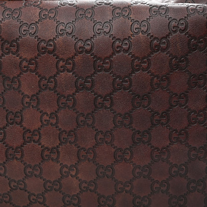 Gucci Guccissima Large Horsebit Chain Hobo Chocolate 8 of 11