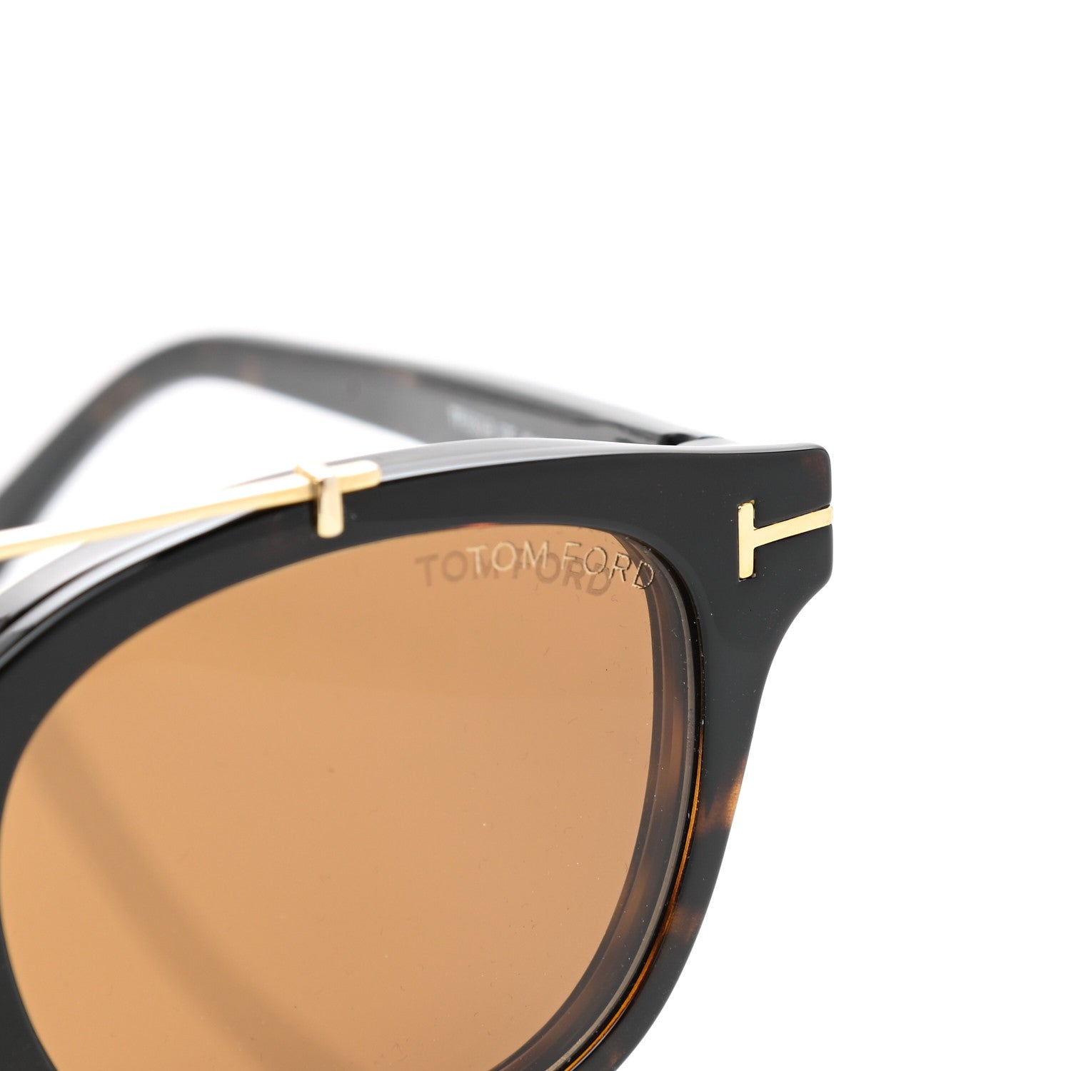 Tom Ford Clip On Sunglasses TF5532 Tortoise 8 of 9