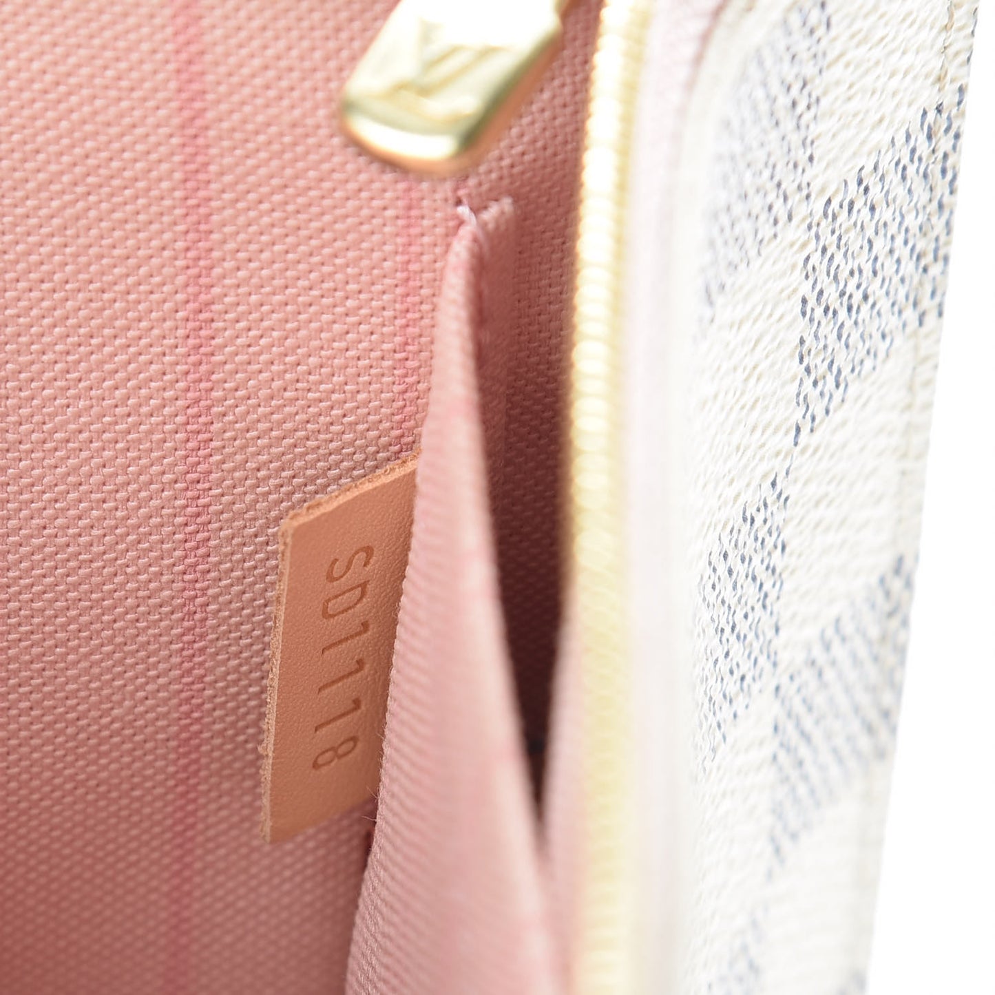 Damier Azur Neverfull MM GM Pochette Rose Ballerine
