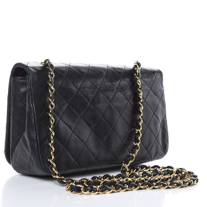 Chanel Lambskin Quilted Small Single Flap Black 3 of 13