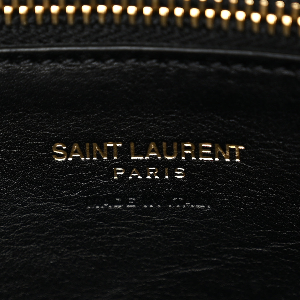 Saint Laurent Smooth Calfskin Medium Monogram Cabas Black 6 of 11