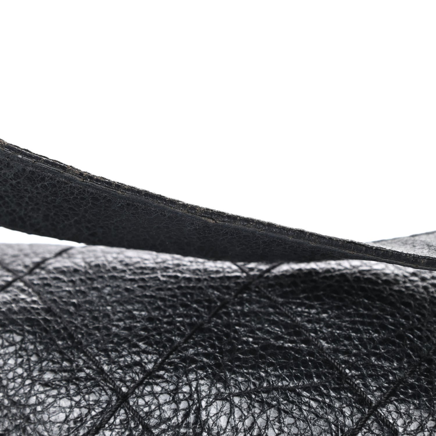 Chanel Glazed Calfskin Stitched On The Road Flap Black 16 of 16