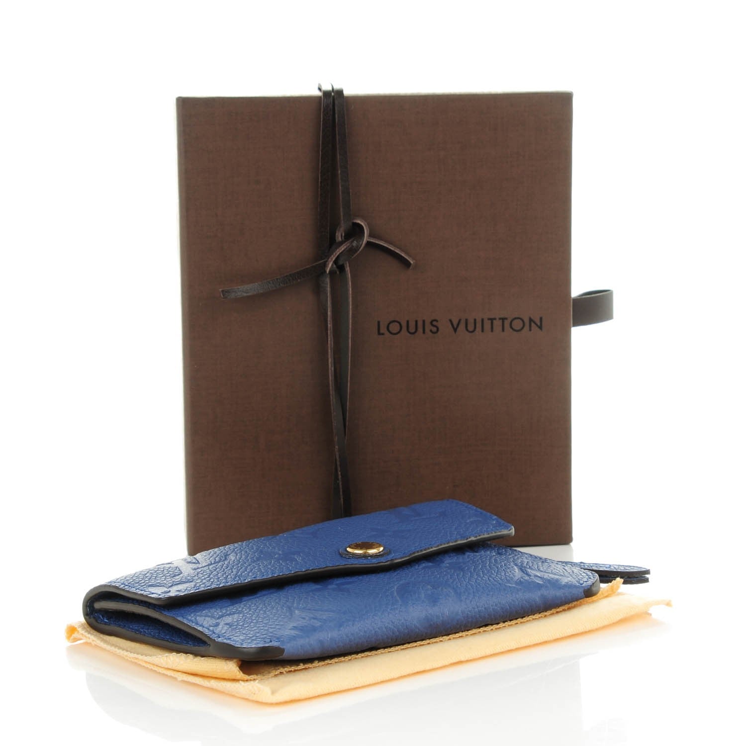 Louis Vuitton Empreinte Key Pouch Denim 4 of 7