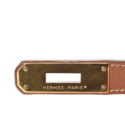 Hermes Courchevel Kelly Retourne 32 Gold 20 of 44