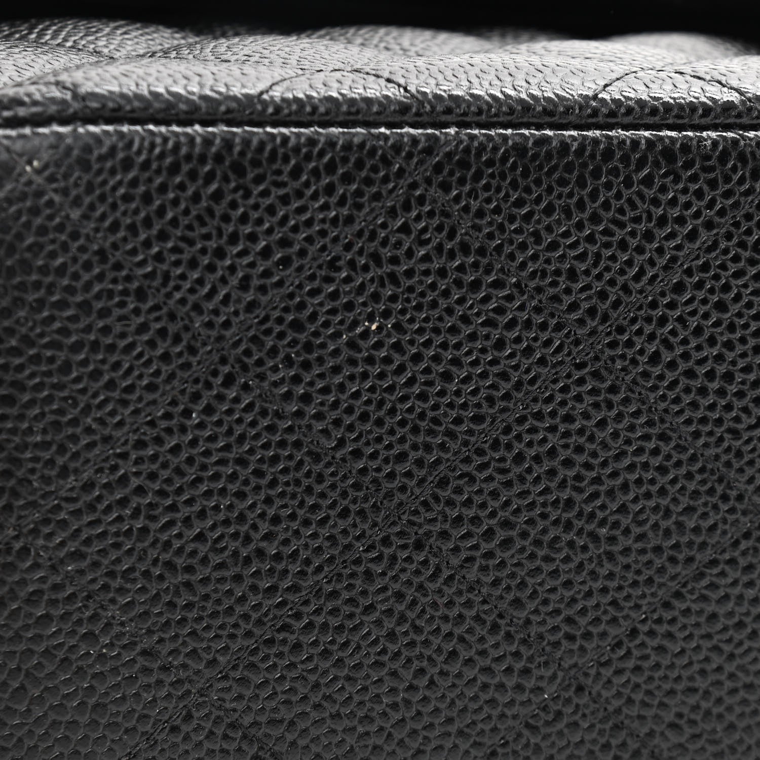 Chanel Caviar Quilted Jumbo Double Flap Black 11 of 11