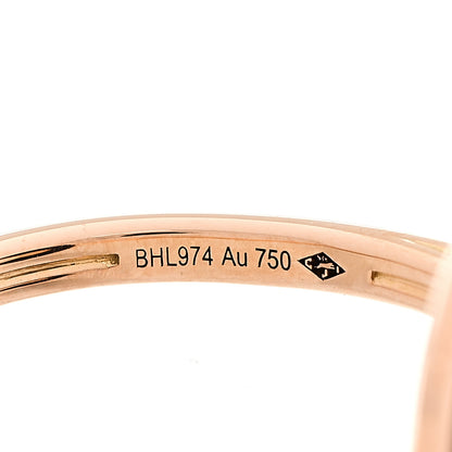 Cartier 18K Pink Gold Diamond Black Onyx Amulette de Cartier Ring 50 5.25 4 of 6