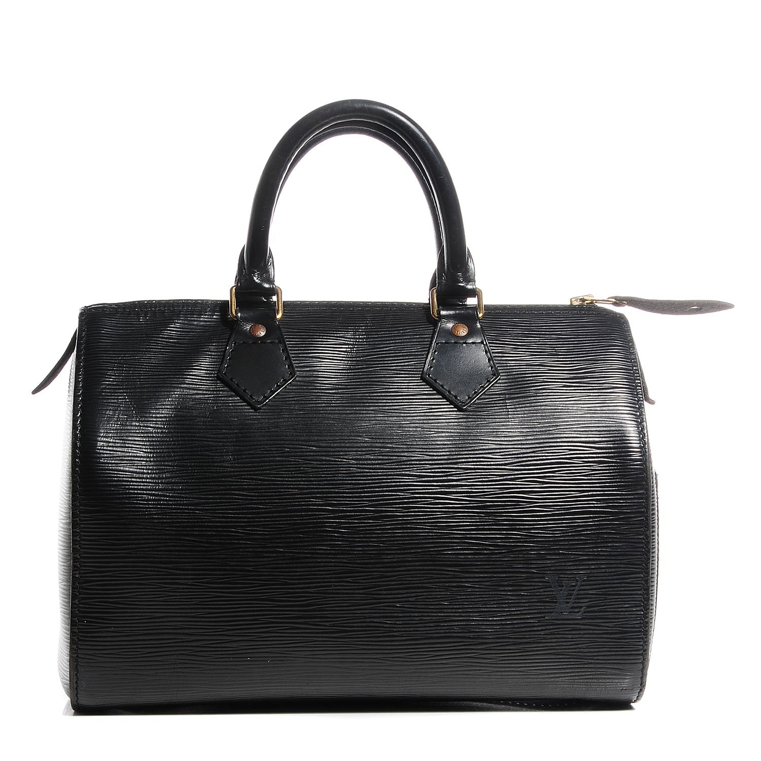 Louis Vuitton Epi Speedy 25 Black 1 of 7