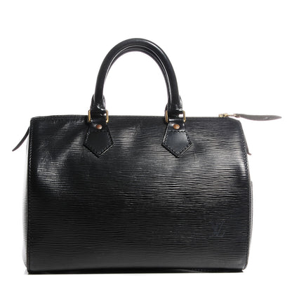 Louis Vuitton Epi Speedy 25 Black 1 of 7
