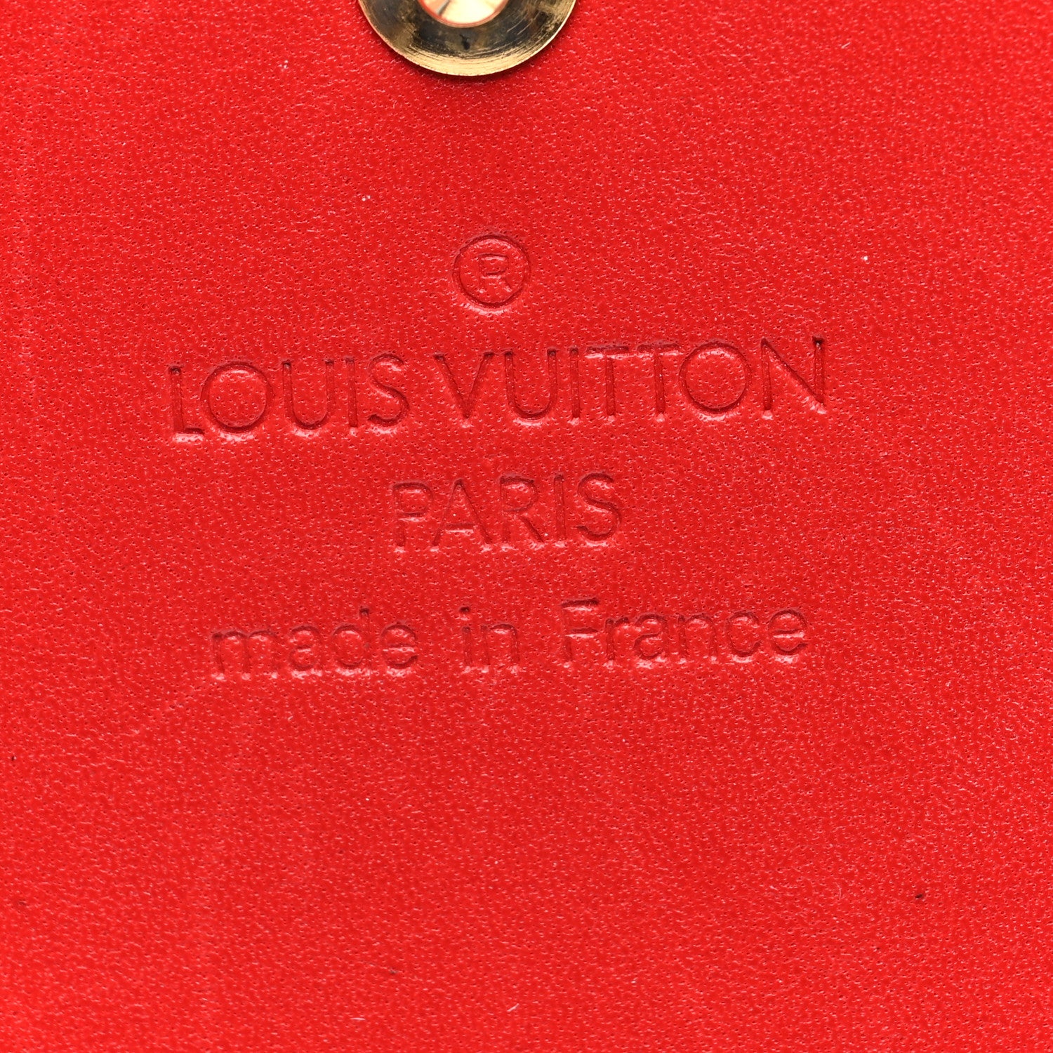 Louis Vuitton Vernis Cigarette Case Red 6 of 12