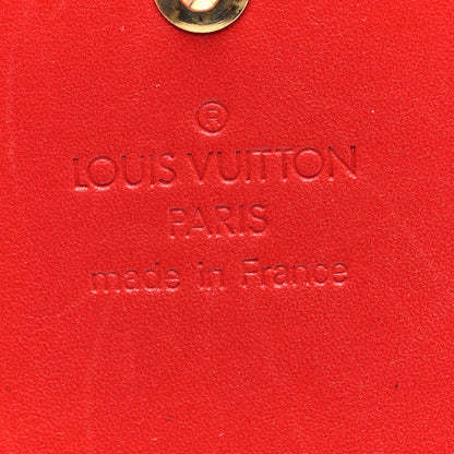 Louis Vuitton Vernis Cigarette Case Red 6 of 12