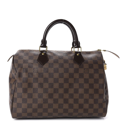 Louis Vuitton Damier Ebene Speedy 30 1 of 10