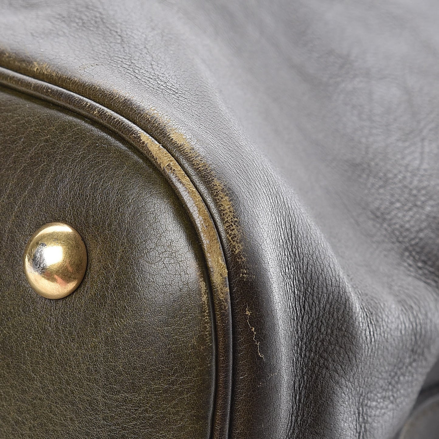 Calfskin Oversized Muse Dark Grey