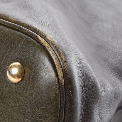 Saint Laurent Calfskin Oversized Muse Dark Grey 10 of 20